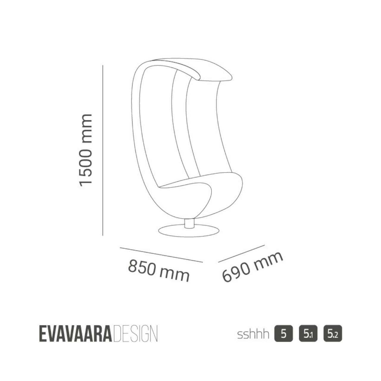 Akustik Hörsessel sshh 5.1 PC-Tisch+Bluetooth Akustik Hörsessel sshhh 5.1 Ausstattung mit: - Lautsprecher und Verstärker - Bluetooth-Anbindung - USB-C Stecker - Lightning Stecker (Apple) - Klinkenstecker (Audio) - großer PC-Ablagetisch drehbar (schwarz) - Steckdose 220V - USB Charger 2.5A Breite:69