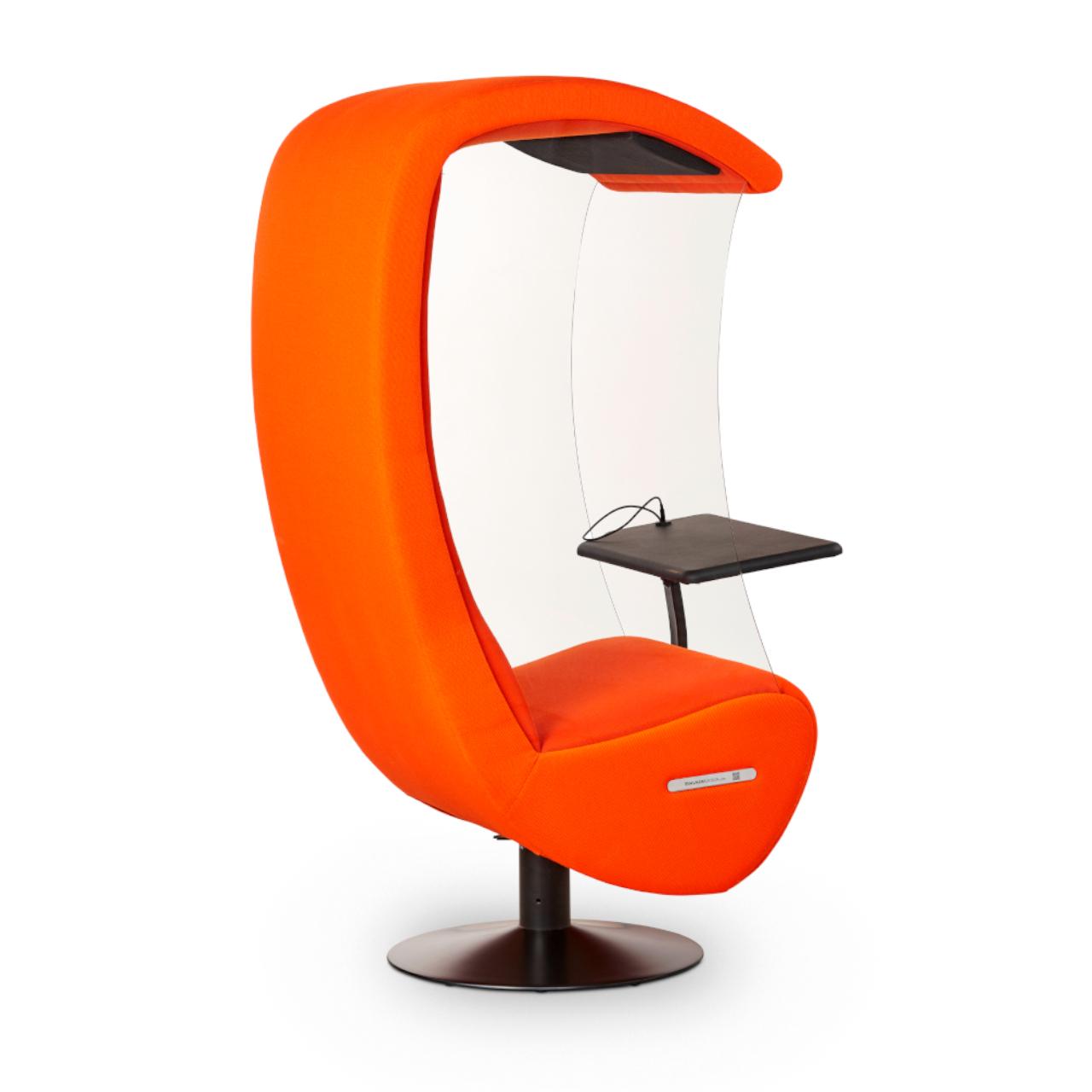 Akustik Hörsessel sshh 5.1 PC-Tisch+Bluetooth Akustik Hörsessel sshhh 5.1 Ausstattung mit: - Lautsprecher und Verstärker - Bluetooth-Anbindung - USB-C Stecker - Lightning Stecker (Apple) - Klinkenstecker (Audio) - großer PC-Ablagetisch drehbar (schwarz) - Steckdose 220V - USB Charger 2.5A Breite:69