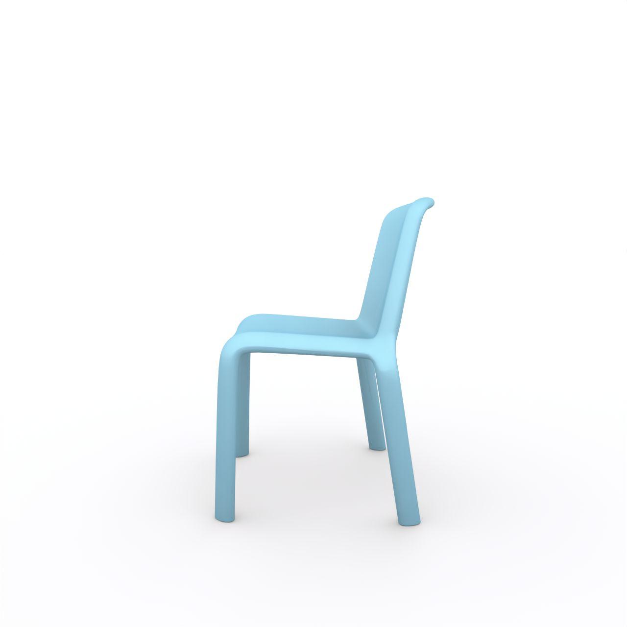 Kinderstuhl SNOW, Pedrali Kinderstuhl SNOW aus Kunststoff, stapelbar Breite: 420 mm Tiefe:450 mm Höhe: 625 mm Sitzhöhe: 350 mm Oberfläche: hellblau (AZ)