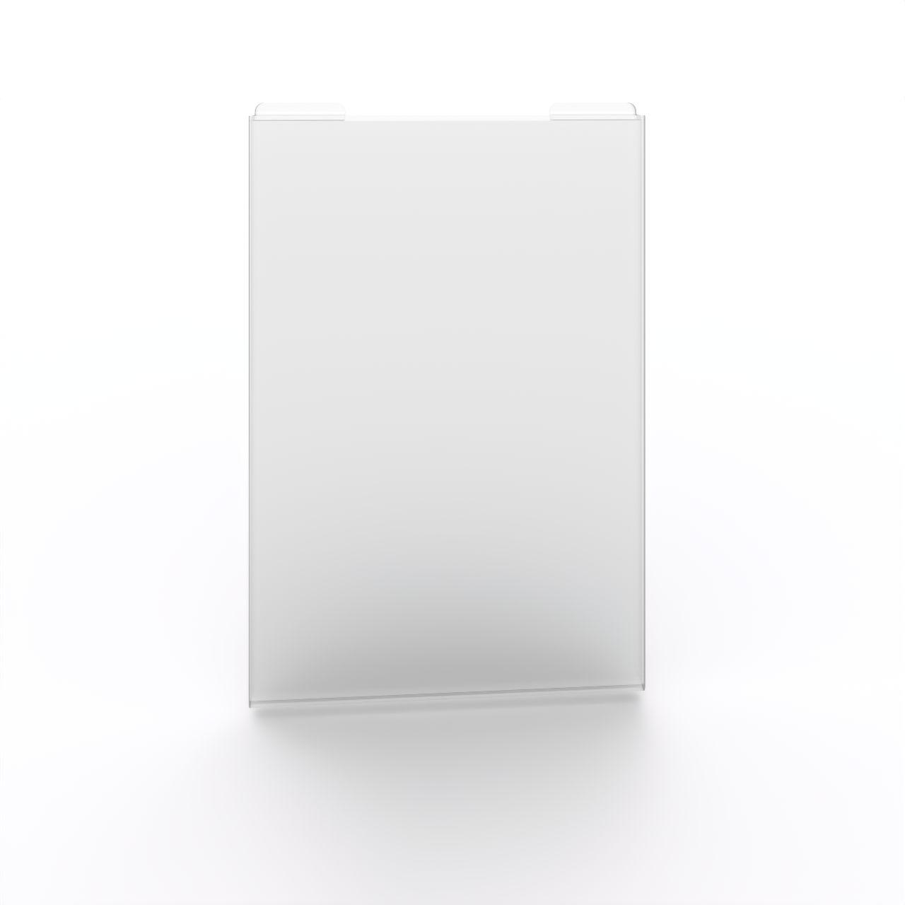 Acryldisplay Plakathalter DIN A4 Acryldisplay Plakathalter DIN A4; zum Einhängen in Präsentationsschiene Breite: 216 mm Höhe: 320 mm Kunststoff, glasklar