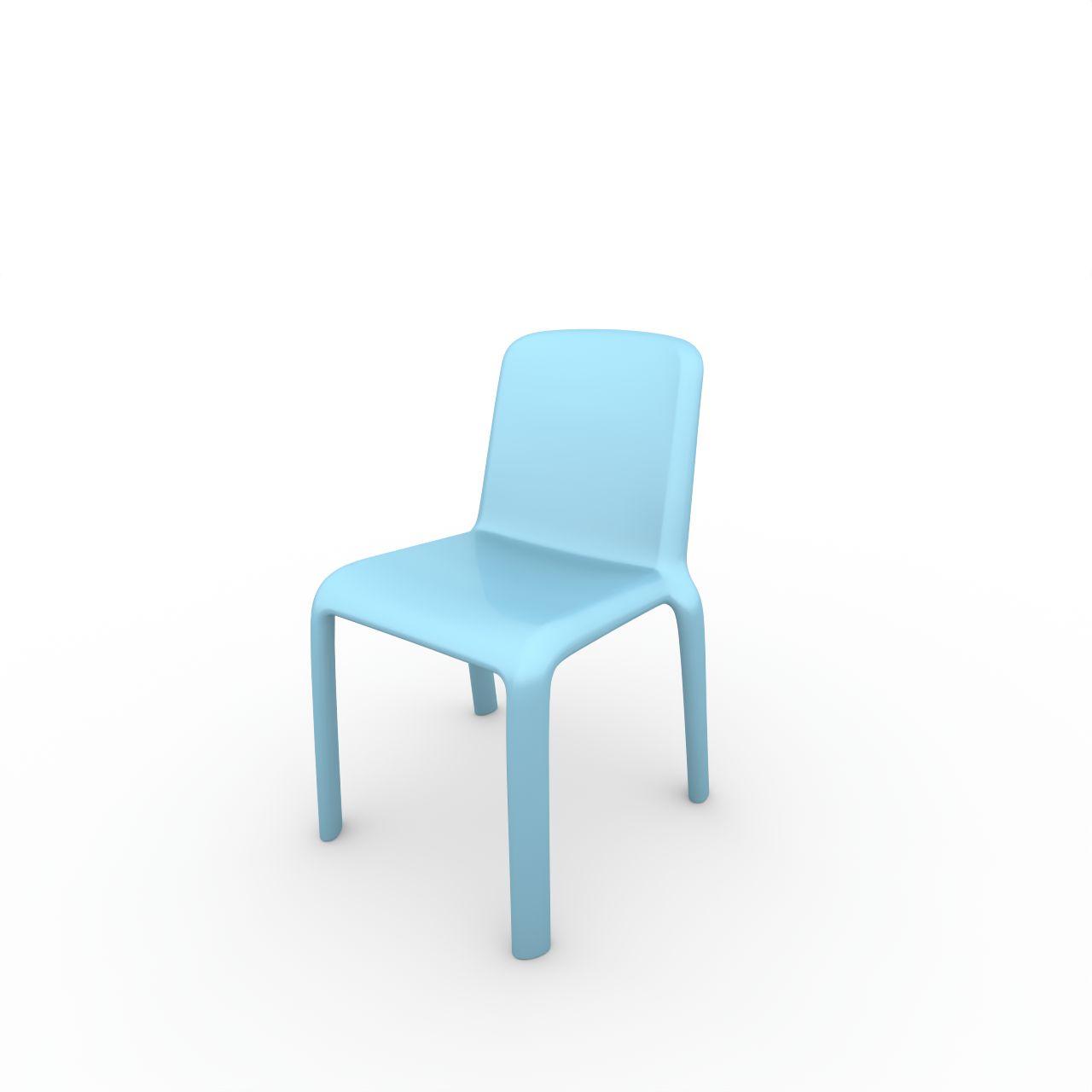 Kinderstuhl SNOW, Pedrali Kinderstuhl SNOW aus Kunststoff, stapelbar Breite: 420 mm Tiefe:450 mm Höhe: 625 mm Sitzhöhe: 350 mm Oberfläche: hellblau (AZ)